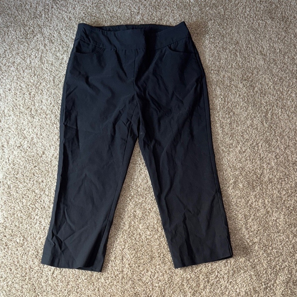 Tribal gray cropped pant